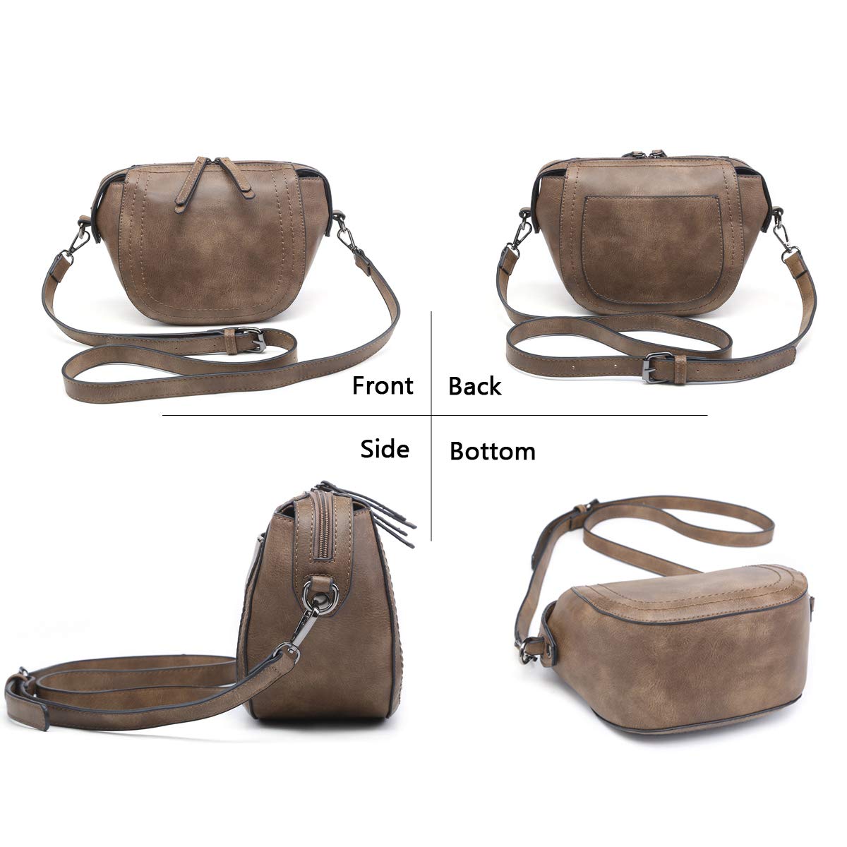 Shomico - Small Crossbody Bag Shell Shape  - 1 COLOR -