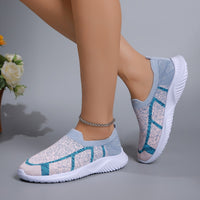 Thumbnail for Breathable Mesh Round Toe Sneakers - T - 2 COLORS -