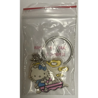 Thumbnail for Rare 1976-1985 Hello Kitty Keychain, Unique Image and With Blue Bow!