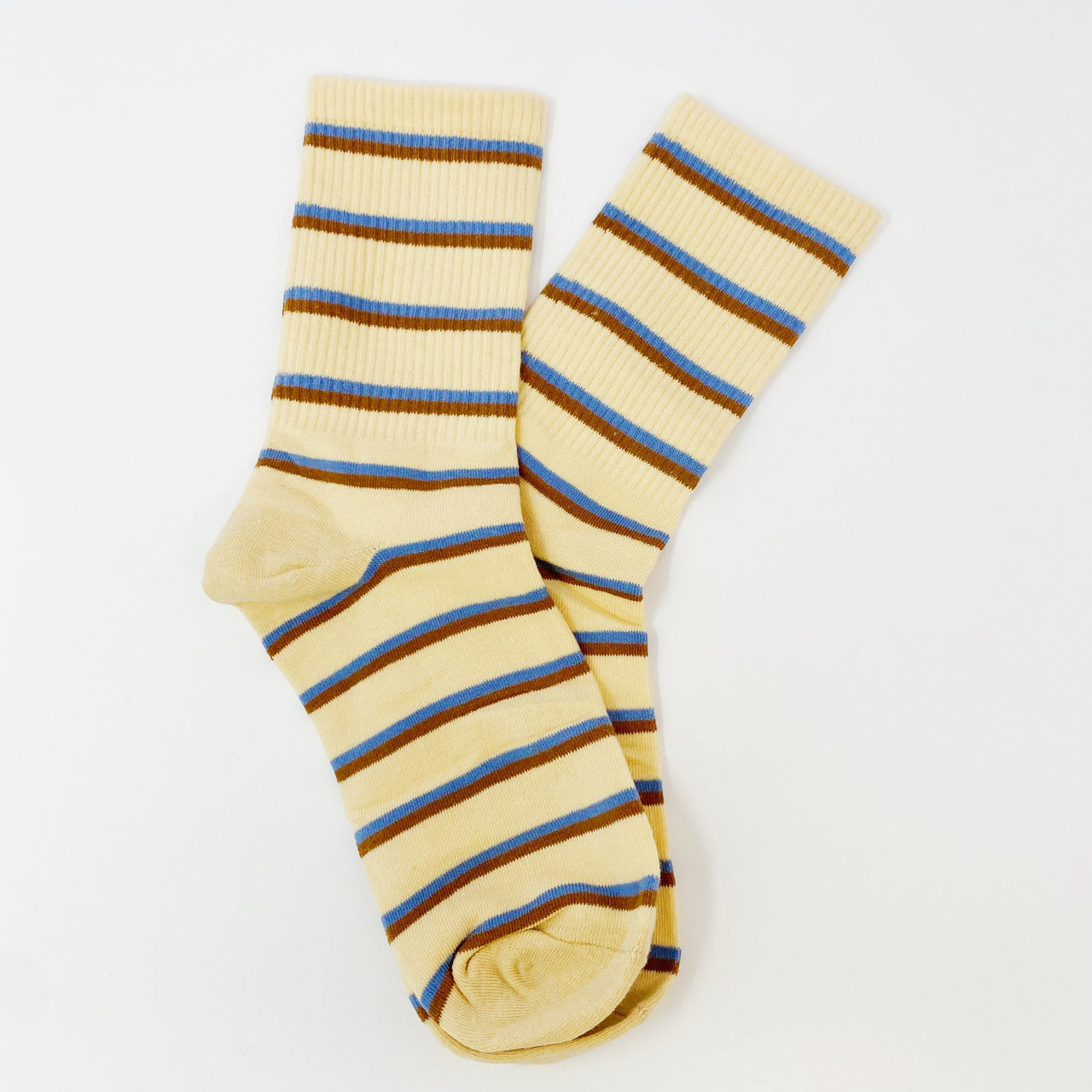 Trendy Pattern Trio Socks Set - 3 PAIRS -