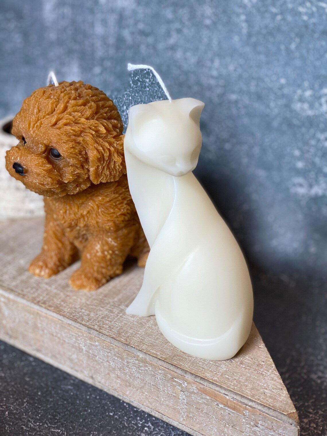 Large Puppy Candle - 3 COLORS - 4 FRAGRENCES -