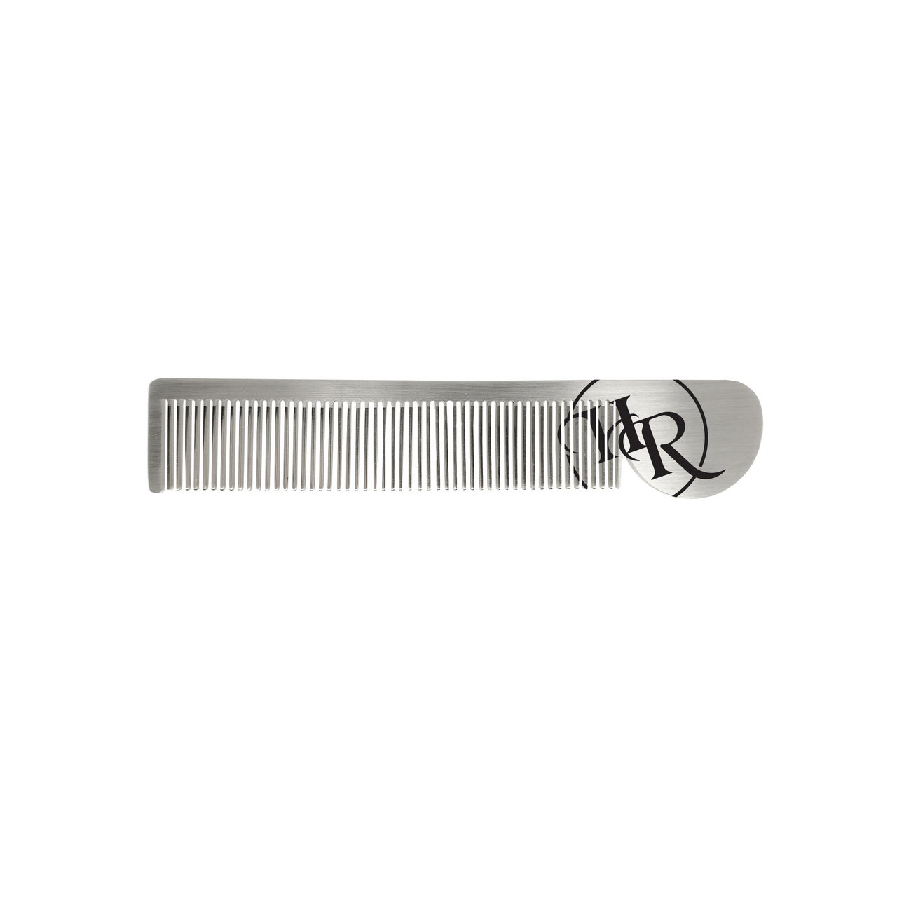 Stainless Moustache Comb -