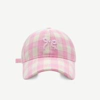 Thumbnail for Bow Graphic Cotton Baseball Hat