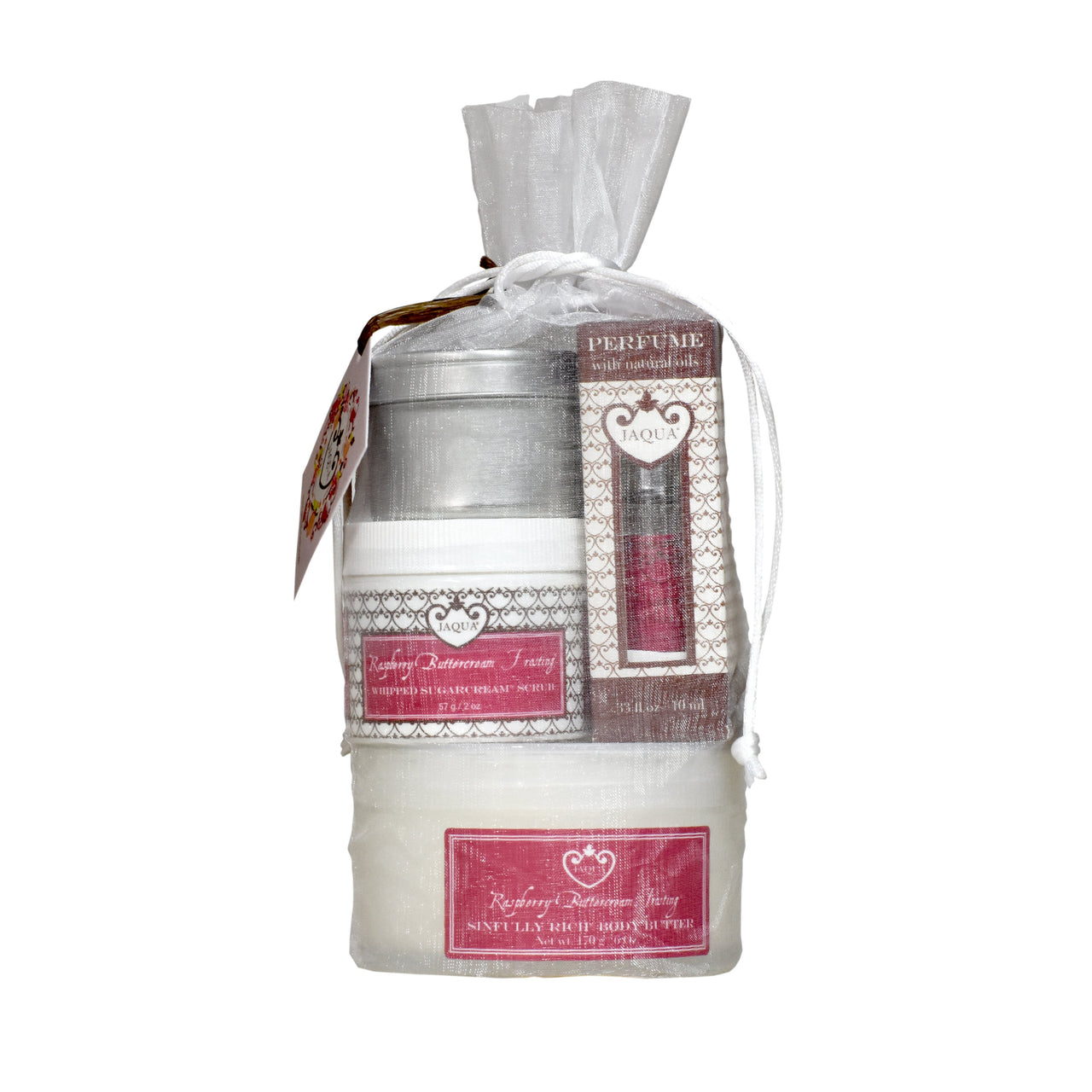 JAQUA - Raspberry Buttercream Frosting Indulgence Gift Set -