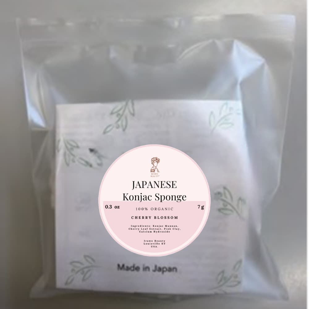 Irawo - Cherry Blossom Konjac Face Sponge -