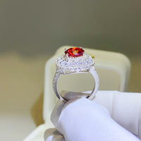 Thumbnail for 2 Carat Moissanite 925 Sterling Silver Ring