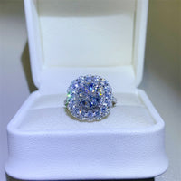 Thumbnail for 2 Carat Moissanite 925 Sterling Silver Ring