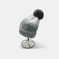 Thumbnail for Gradient Knit Hat with Pompom - T - 6 COLORS -