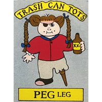 Thumbnail for Vintage 1980s 🗑️ Trash Can Tots Stickers Madballs and Garbage Pail Kids Inspired - 6