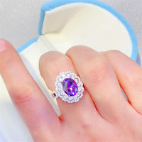 Thumbnail for 2 Carat Moissanite 925 Sterling Silver Ring