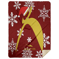 Thumbnail for OOTO - BIG STEPPIN GLYPHIC SANTA - MSHL Premium Sherpa Blanket 60