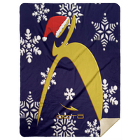 Thumbnail for OOTO - BIG STEPPIN GLYPHIC SANTA - MSHL Premium Sherpa Blanket 60