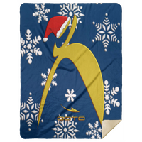 Thumbnail for OOTO - BIG STEPPIN GLYPHIC SANTA - MSHL Premium Sherpa Blanket 60