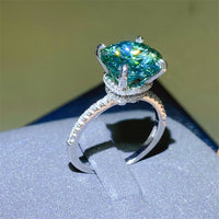 Thumbnail for 5 Carat Moissanite Zircon 925 Sterling Silver Ring