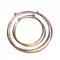 Thumbnail for Agapantha - Ritu Hoops - 3 SIZES - 3 FINISHES -