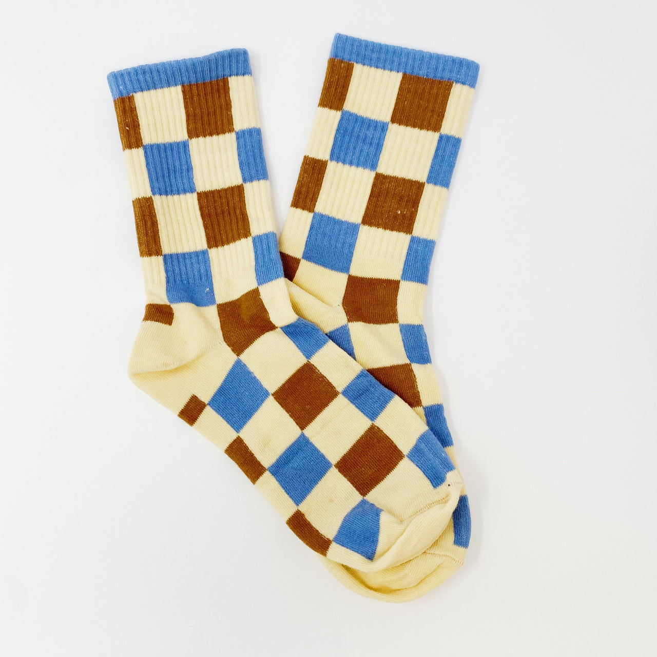 Trendy Pattern Trio Socks Set - 3 PAIRS -