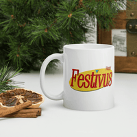 Thumbnail for Happy Festivus for the Rest of Us, Seinfeld Mug - 2 SIZES - 1 COLOR -