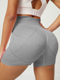 Thumbnail for High Waist Active Shorts - 3 SIZES - T - 4 COLORS -