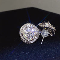 Thumbnail for 6 Carat Moissanite 925 Sterling Silver Earrings