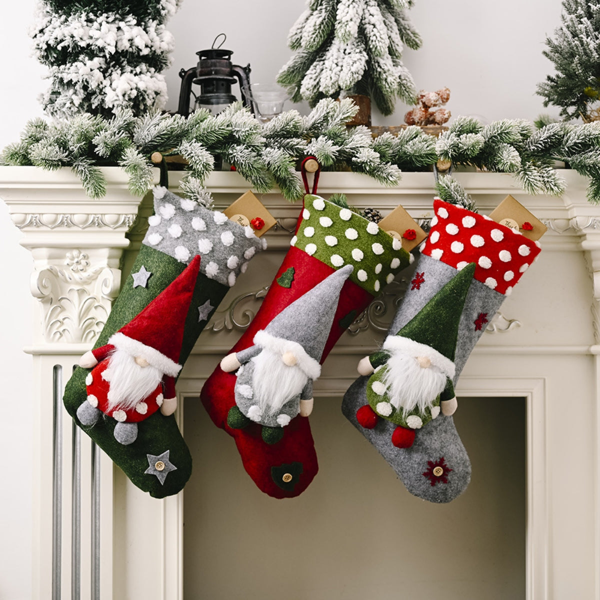 Christmas Stocking - 19.7" - [5-10 DAY DELIVERY] -  T - 3 STYLES -