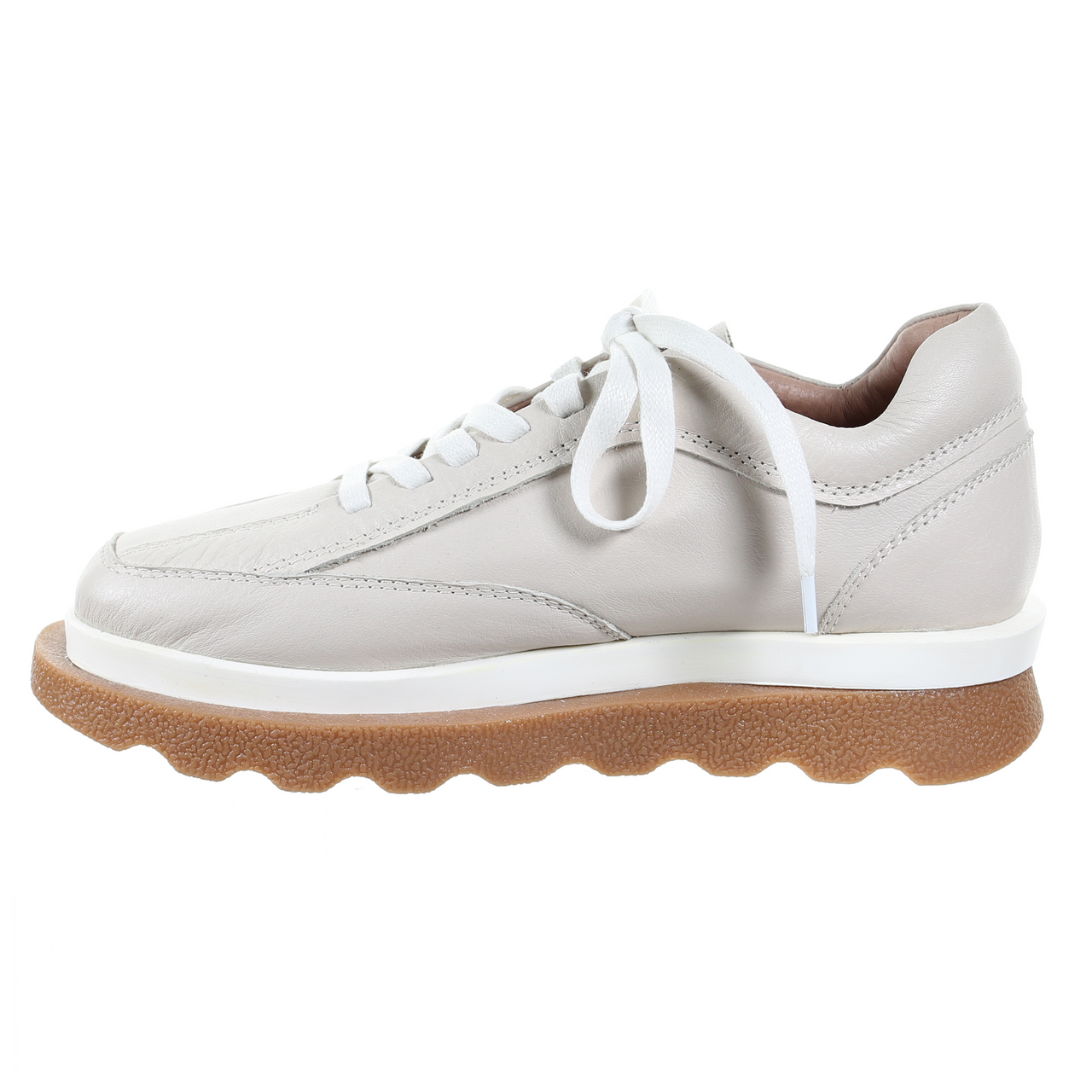 Produit Parfait - Double Layer Leather Sneaker (BEIGE) - 1 COLOR -