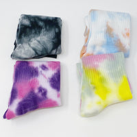 Thumbnail for Free Mind Tie Dye Socks Set - 2 PAIRS - 2 COLOR COMBOS -