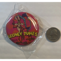 Thumbnail for Vintage 1995 Looney Tunes Pin, Roadrunner, Wile E. Coyote, Unopened in Package!