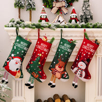 Thumbnail for Printed Christmas Stocking Hanging Dangling legs & feet  - [5-10 DAY DELIVERY] - 21.7