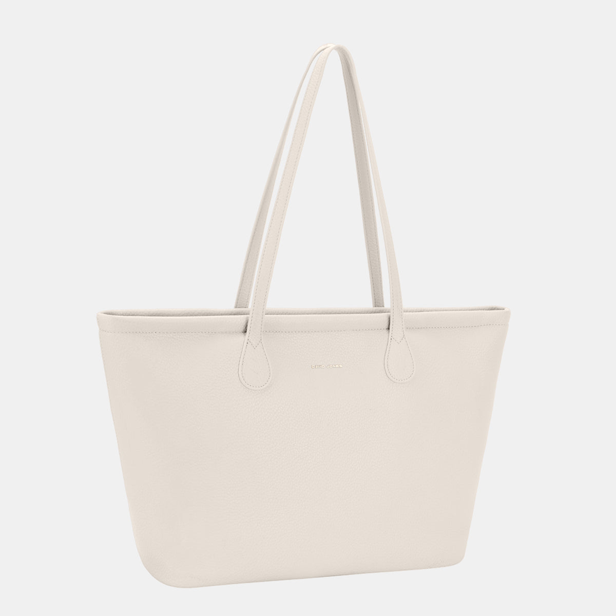 David Jones PU Leather Tote Bag - T - 3 COLORS -