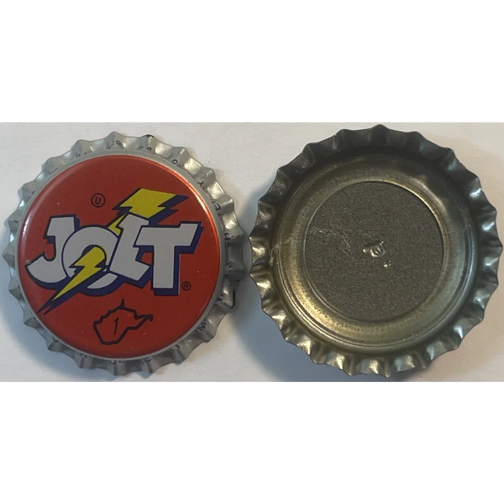 Rare Vintage 1980s Jolt Cola Bottle Cap, Rochester, NY, Amazing Cap!