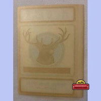 Thumbnail for Antique Vintage 1910s - 1930s 🦌 Elk Broom Label, Unique Americana!