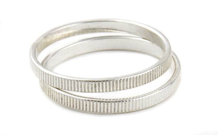 Agapantha - Lena Line LG Stacking Ring - 3 FINISHES -