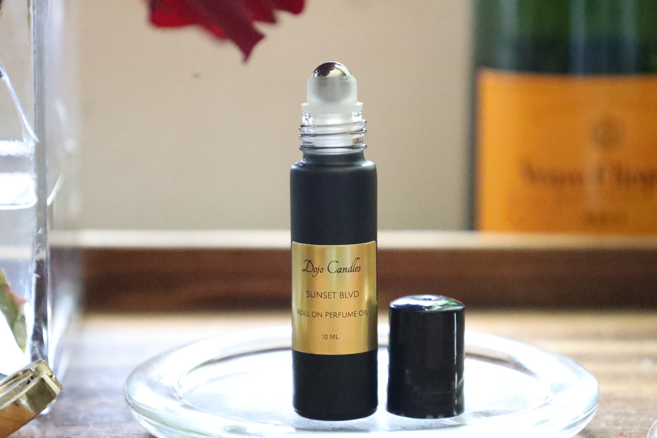 Sunset Blvd. (Jo Malone Dark Amber Ginger Lily Dupe) Luxury Roll on Oil