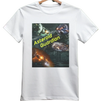 Thumbnail for Asteroid Guardian T-Shirt, Daily Spaceship T-Shirt, Alien Tee - 2 COLORS -