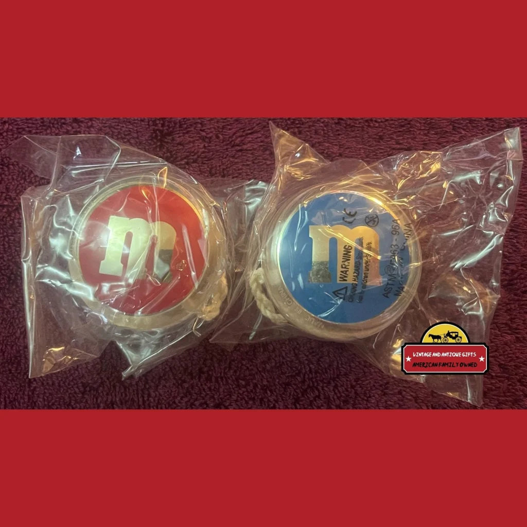 Vintage Double Sided M&m Yo-Yo 2000 Y2k Release Special Edition New in Package!