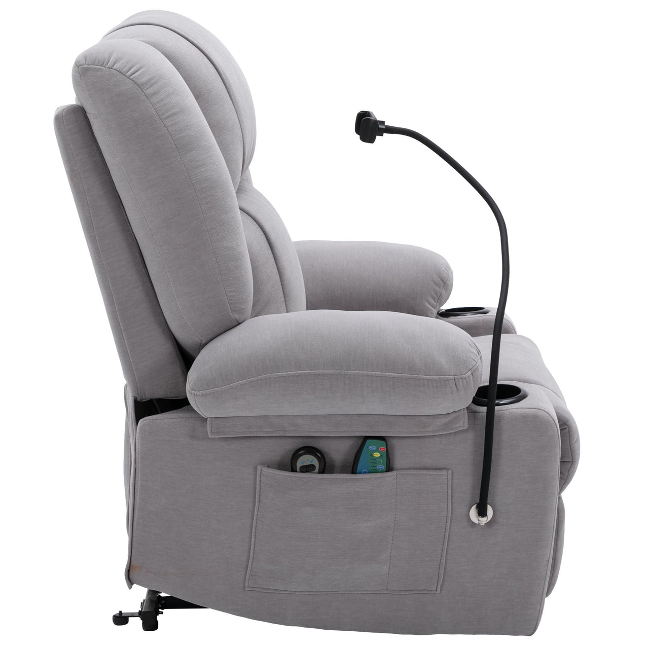 Power Lift Recliner Chair Electric Recliner for Elderly Recliner Chair With Massage and Heating Functions, Remote, Phone