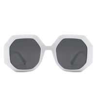 Thumbnail for Cramilo - Diamorex - Retro Polygon Round Fashion Women Sunglasses - 6 COLORS -