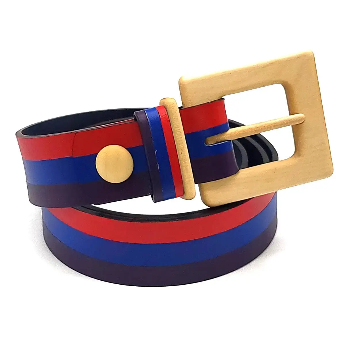 Wood Belt - Luxury Women's Leather Wood Belt Guilin Gentle -