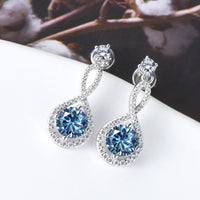 Thumbnail for 1 Carat Moissanite 925 Sterling Silver Earrings