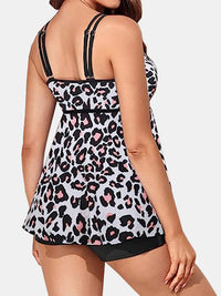 Thumbnail for Printed Scoop Neck Two-Piece Swim Set - T - 4 COLORS/PATTERNS -