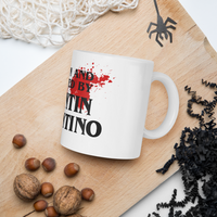 Thumbnail for Written and Directed by Quentin Tarantino (Bloodstained) Mug - 2 SIZES - 1 COLOR -