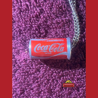 Thumbnail for Vintage 1980s Coke Coca-Cola Miniature Mini Can Necklace Highly Detailed!