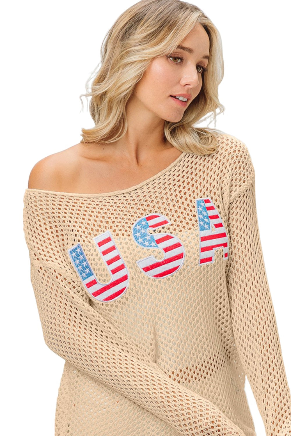 BiBi USA Embroidered Knit Cover Up - Beach or Everyday - T - 1 COLOR -