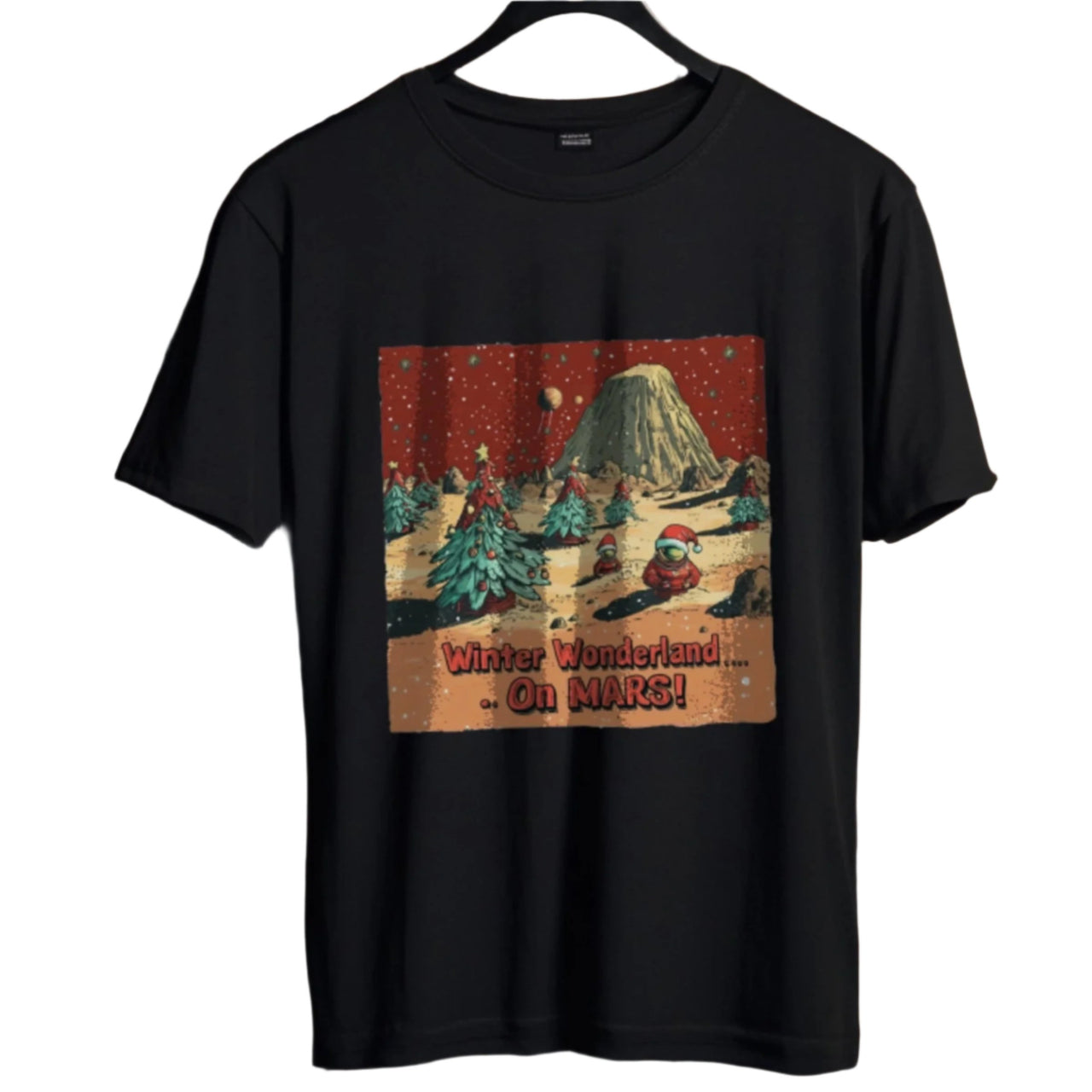 Winter Wonderland ... On MARS! T-Shirt, Mars Tee - 2 COLORS -