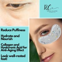 Thumbnail for Rosie Claire - Bright Eyes Collagen and Hyaluronic Acid Under Eye Patches -