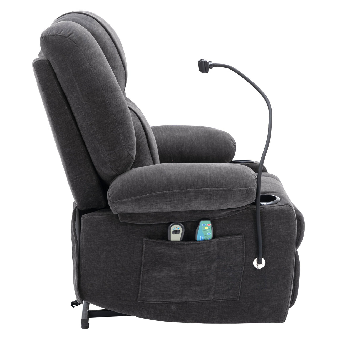 Power Lift Recliner Chair Electric Recliner for Elderly Recliner Chair With Massage and Heating Functions, Remote, Phone