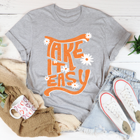 Thumbnail for Take It Easy T-Shirt - 4 COLORS -