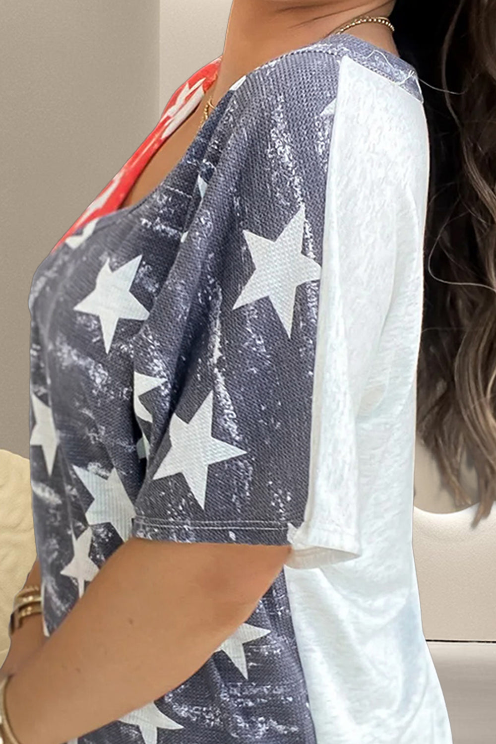 Star Surplice Short Sleeve T-Shirt - T - 1 COLOR -