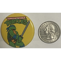 Thumbnail for Vintage Teenage Mutant Ninja Turtles Movie Pin, Leonardo, 1990 Tmnt