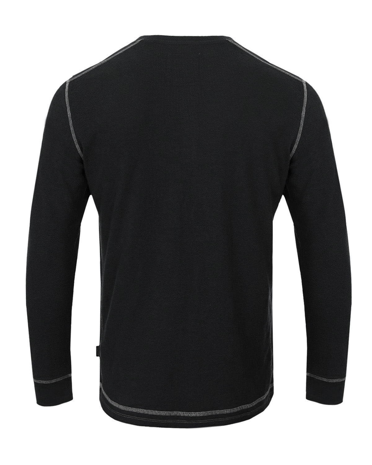 Men's Casual Long Sleeve Lightweight Thermal Henley Essential Shirt - 2 COLORS -